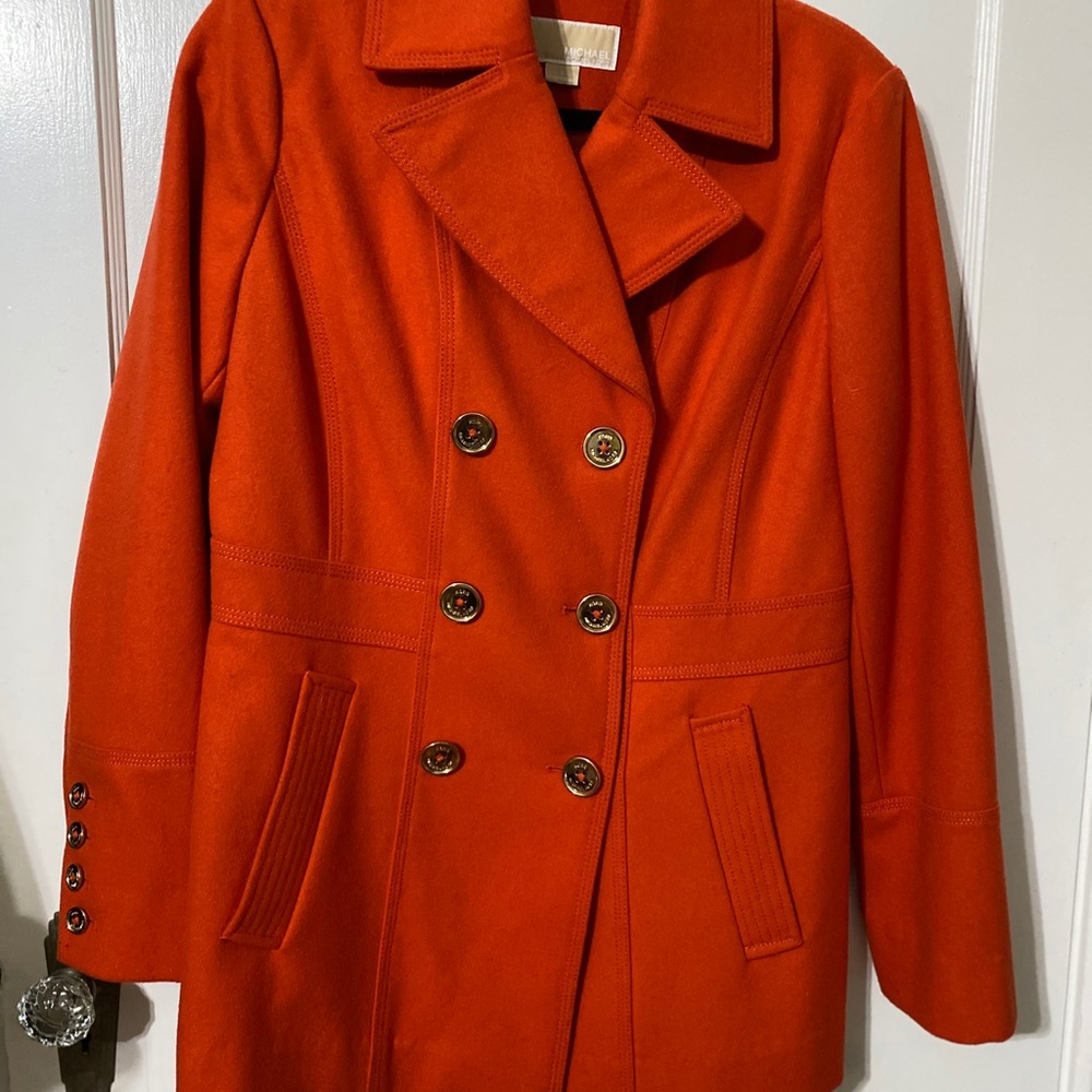 Michael Kors Coat Orange